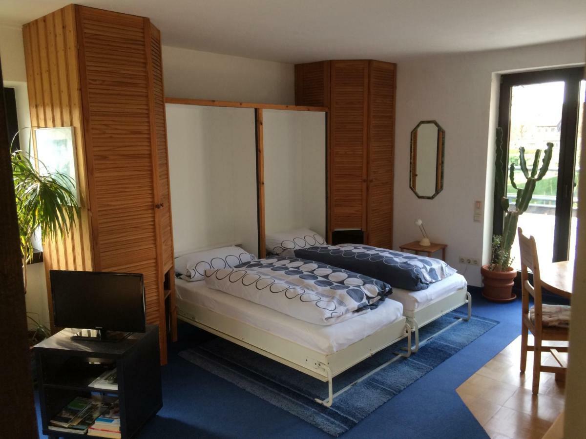Idyllische Stadtrandwohnung 뮌스터 외부 사진