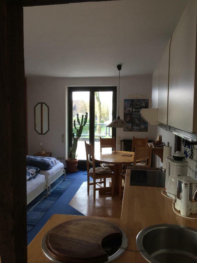 Idyllische Stadtrandwohnung 뮌스터 외부 사진